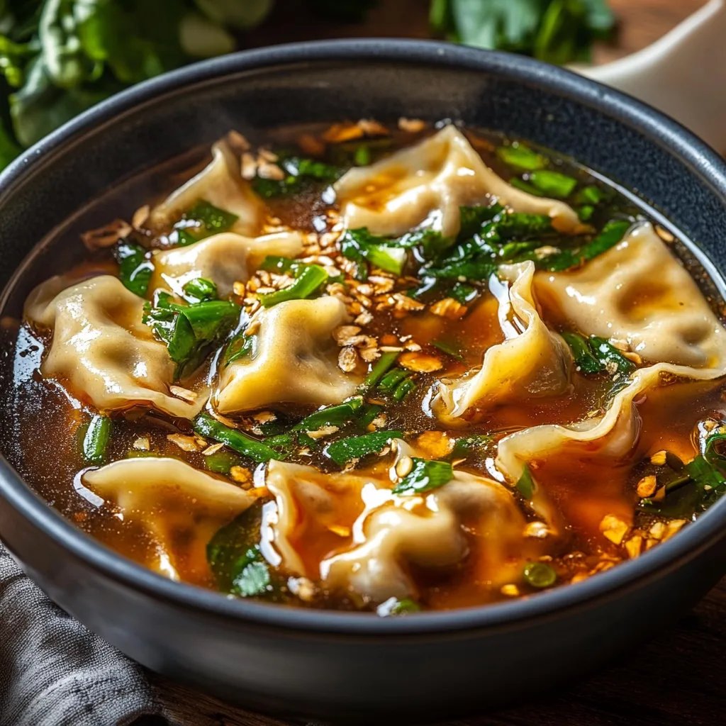 Easy Potsticker Soup Recipe for Comfort Food Lovers