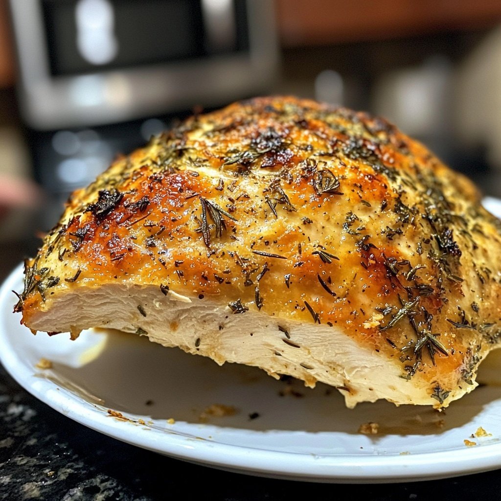 Chicken Breast Baked with Herbs