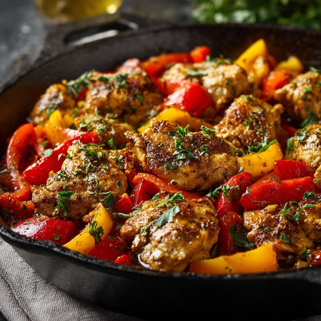 One Pan Easy Healthy Dinner Chicken