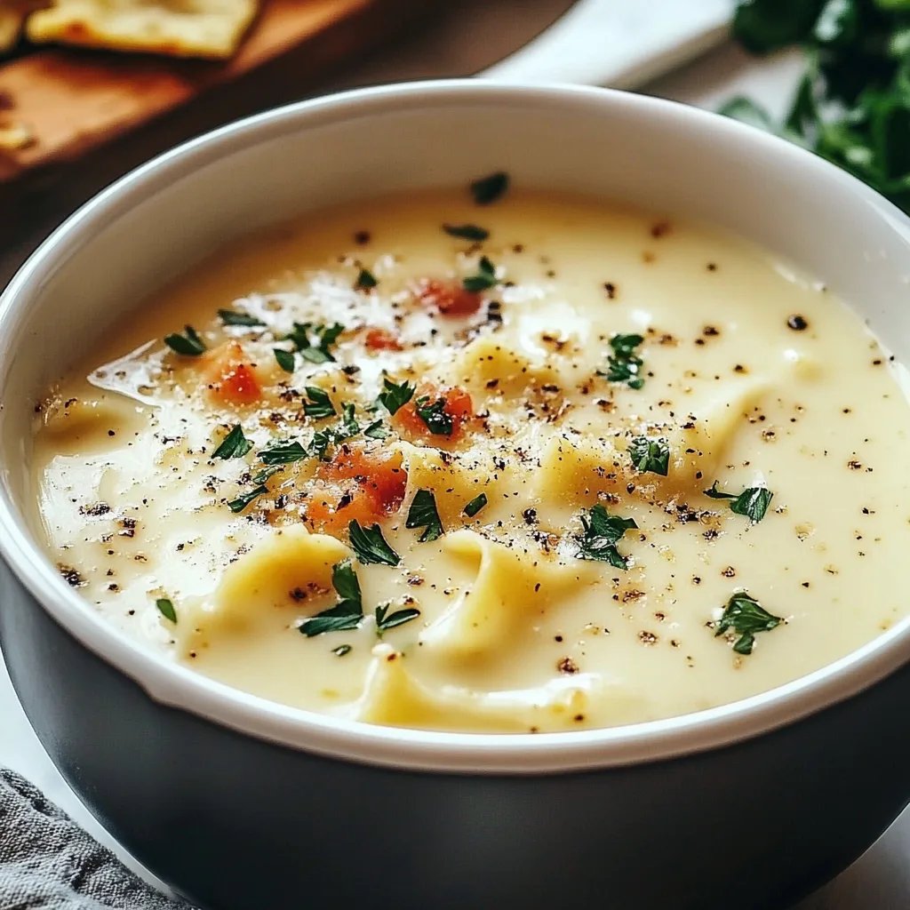 White Lasagna Soup
