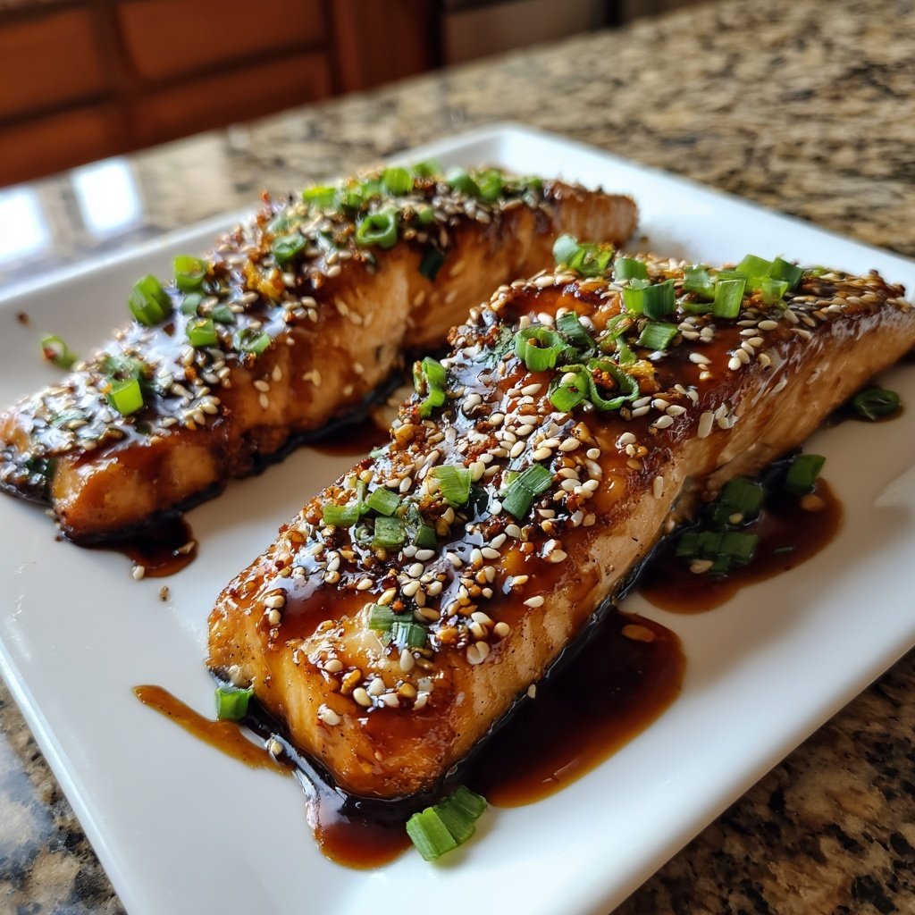 Global Flavors Japanese Teriyaki Salmon