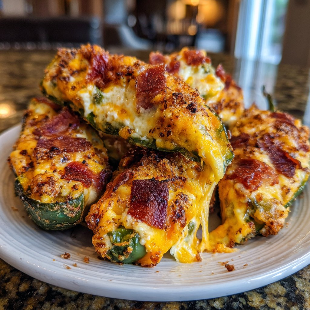Jalapeno Poppers with Corn and Cheese