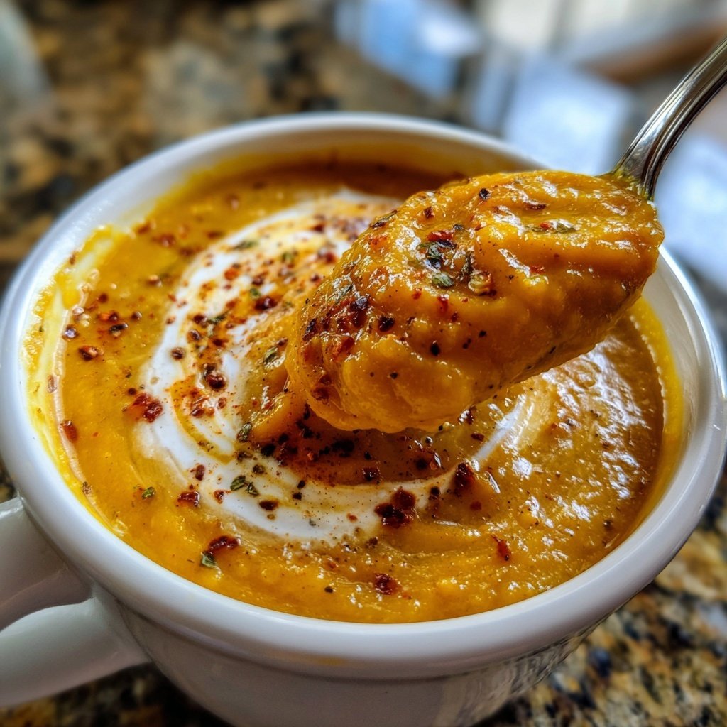 Spicy Squash Soup Recipe