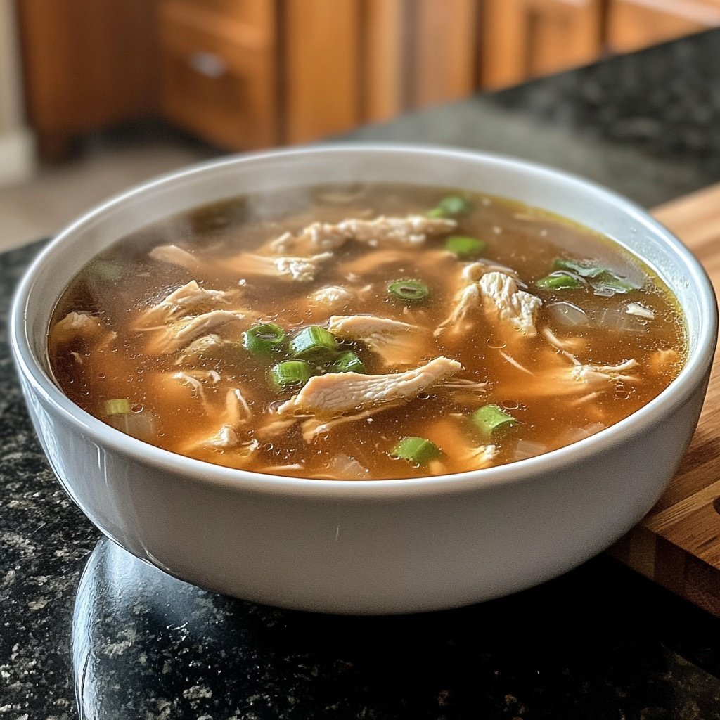 Easy Slow Cooker Chicken Pho-Style Soup