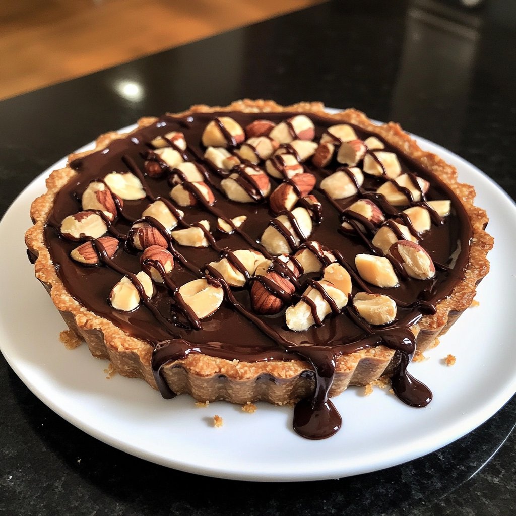 Chocolate Hazelnut Tart