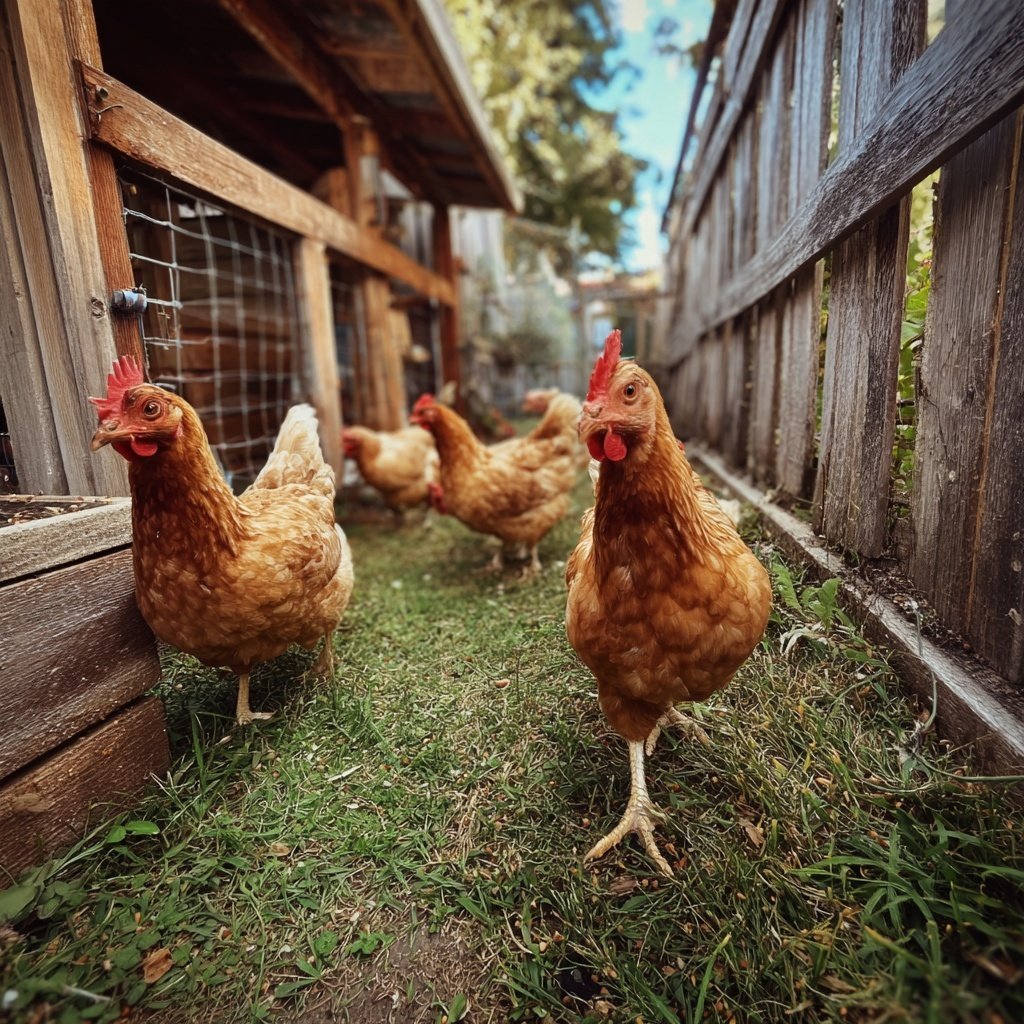 Small Backyard Chicken Run