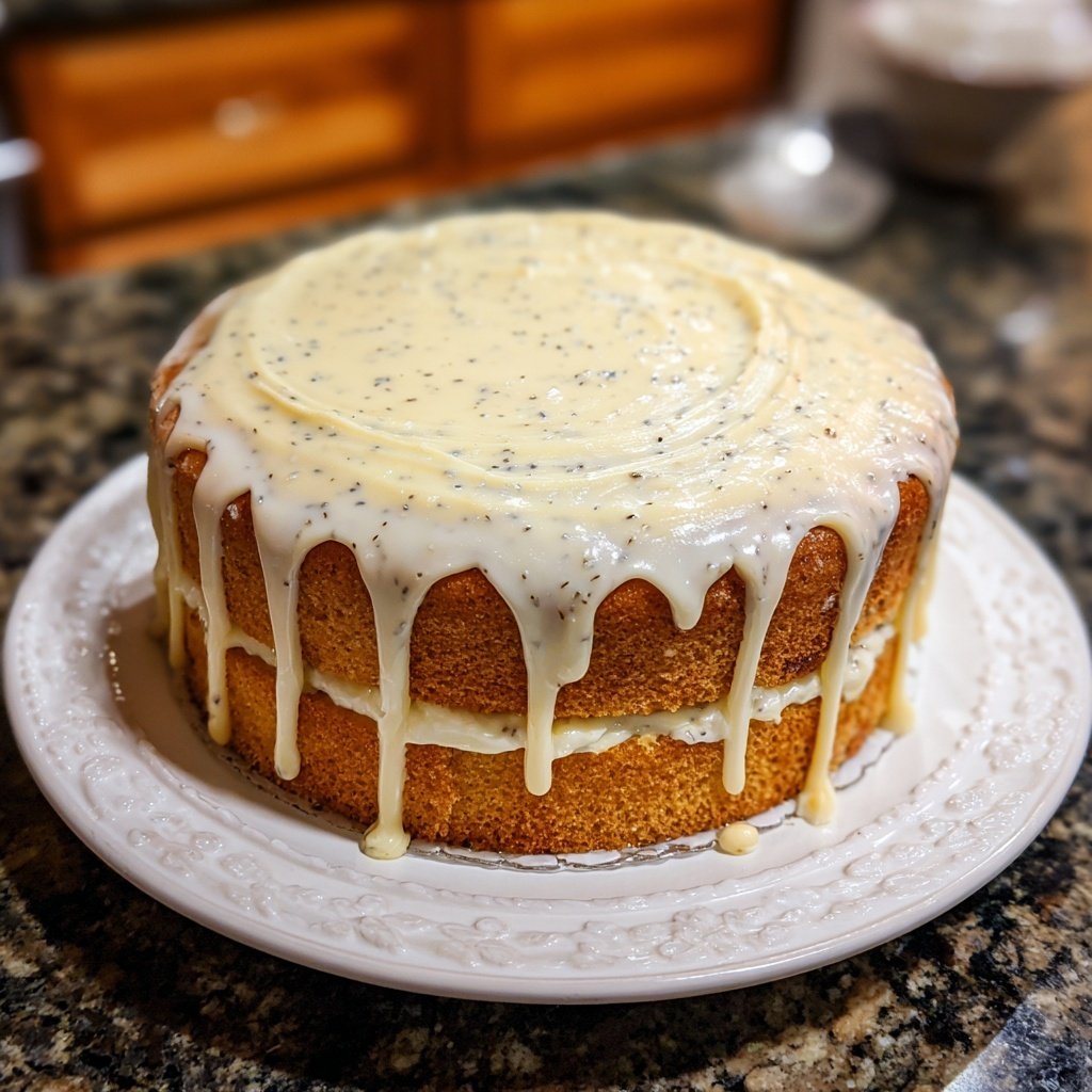 Vanilla Cake With Butter Frosting