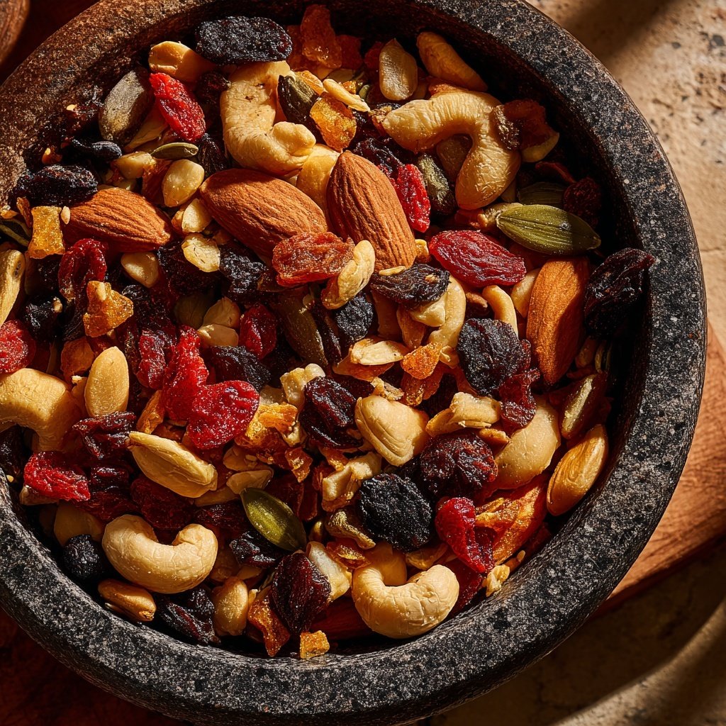 Healthy Snack Trail Mix Homemade
