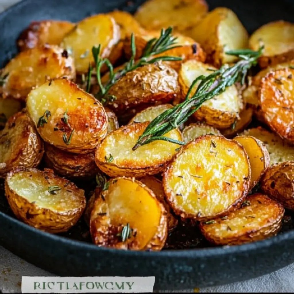 Crispy Roast Potatoes with Rosemary and Garlic