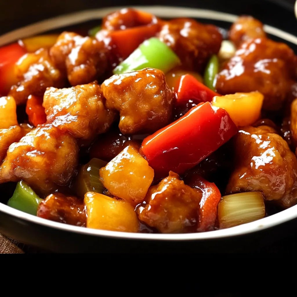 Easy Sweet And Sour Pork
