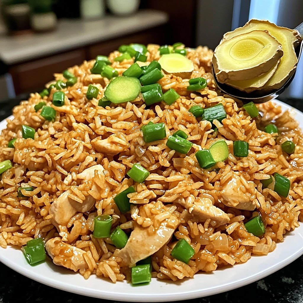 Chicken Ginger Rice