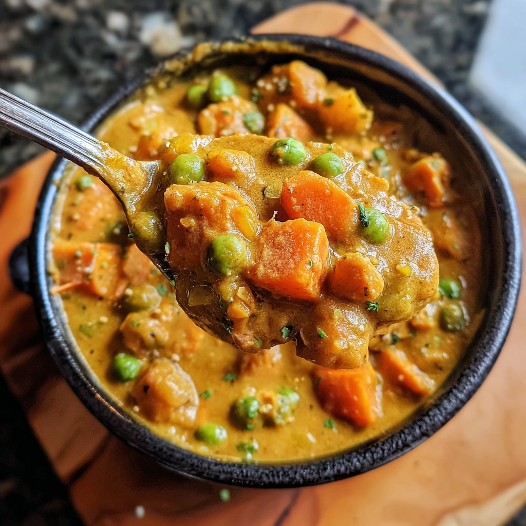 Healthy Crockpot Vegetable Korma