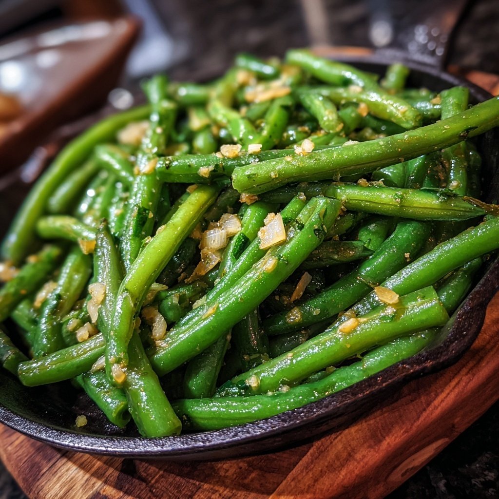 Garlic Butter Green Beans