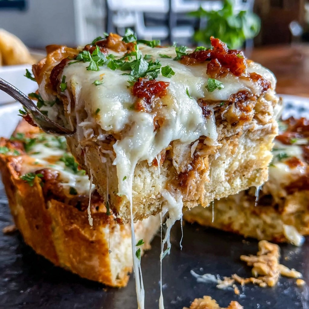 Shredded Chicken And Black Bean Taco Bake