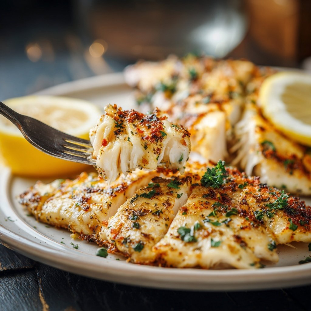 Healthy & Light Lemon Grilled Fish Plate