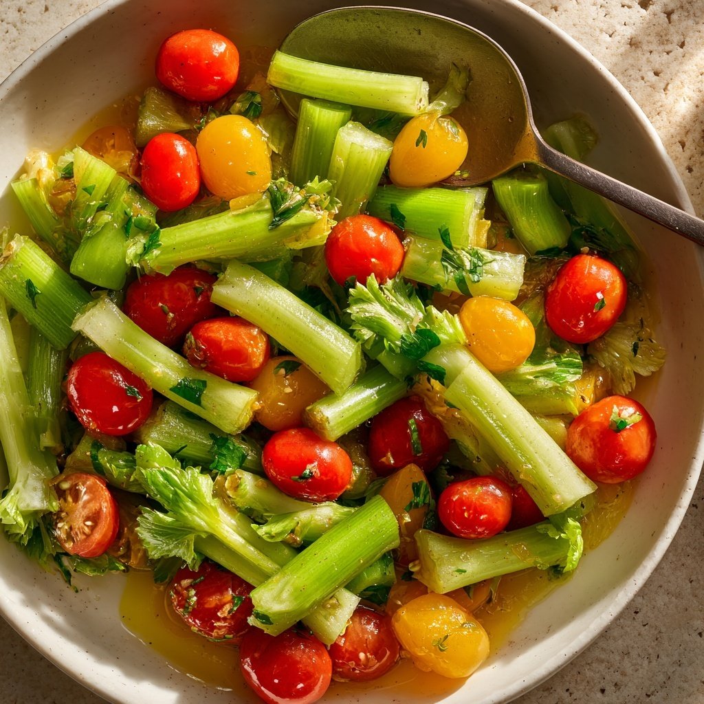 Celery Salad With Olive Oil