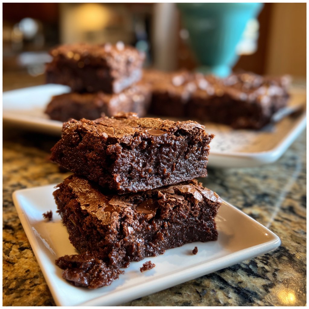 Cottage Cheese Brownies with Dates