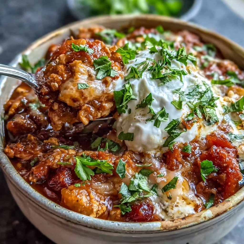 Ground Chicken Chili