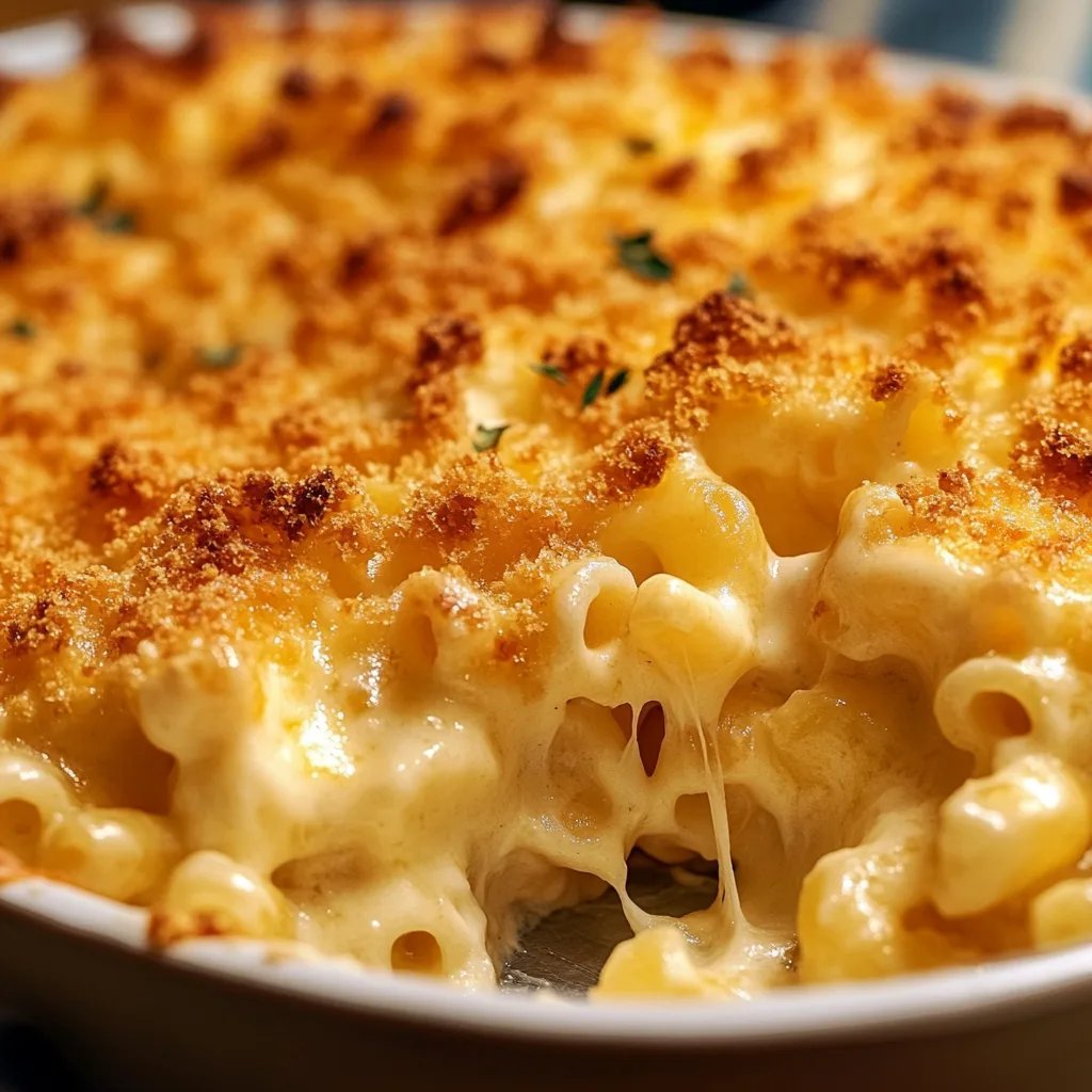 Baked Mac and Cheese Recipe (Cheesy & Creamy)