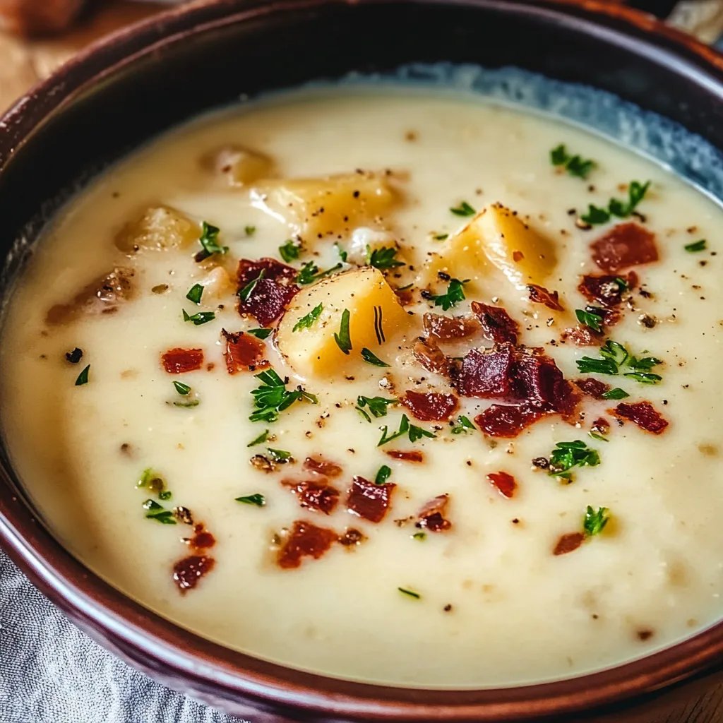 Creamy Loaded Baked Potato Soup Recipe