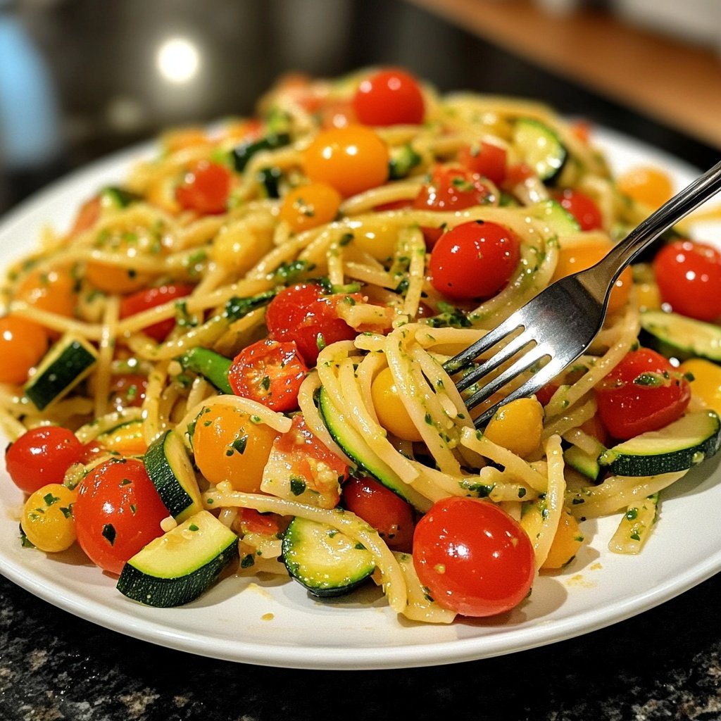 Simple Veggie Pasta Primavera Recipe