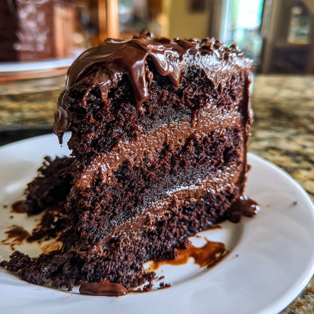 Chocolate Cake Made With Sour Cream